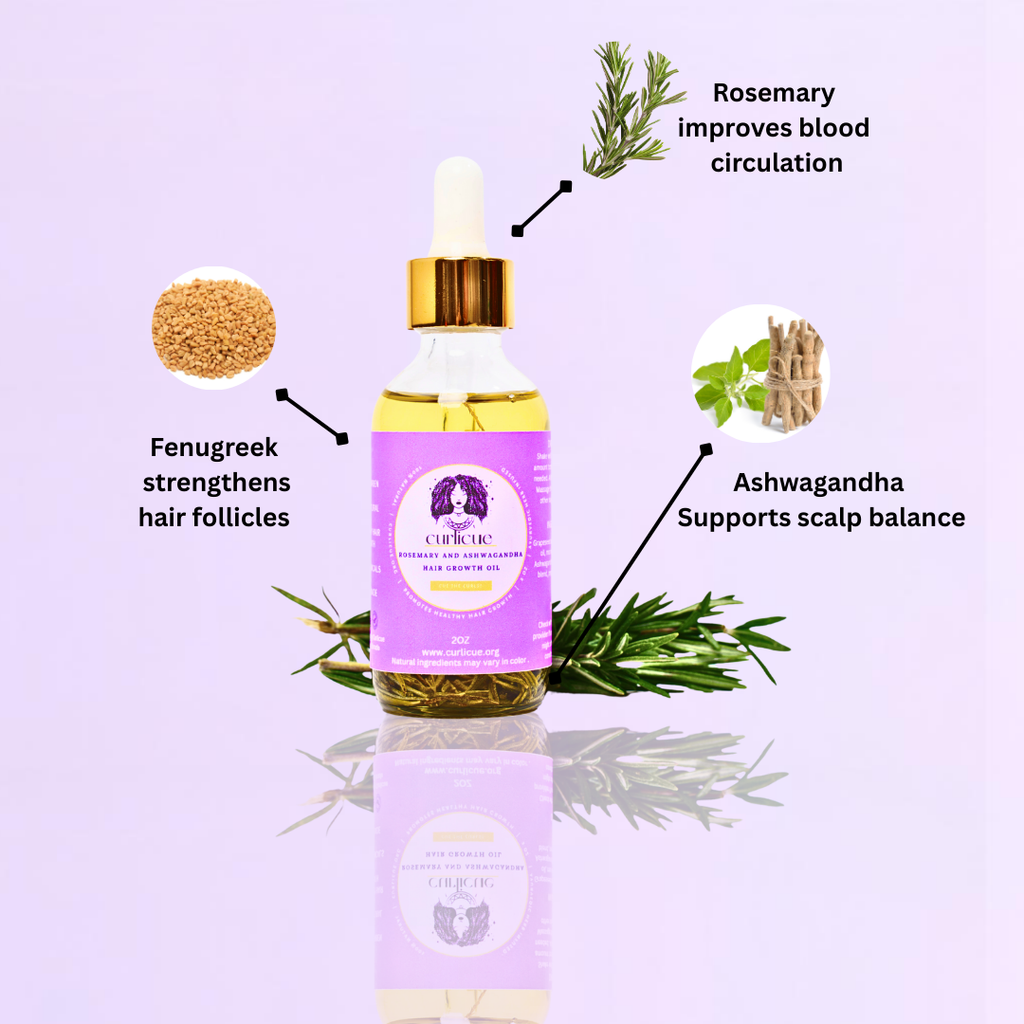 ROSEMARY+ASHWAGANDHA HAIR GROWTH OIL.
