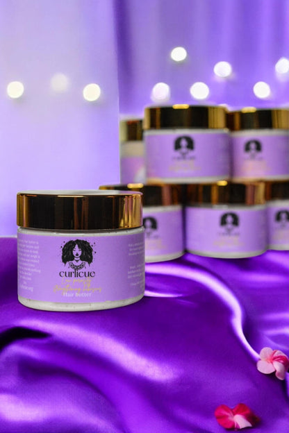 MINI HIBISCUS HAIR BUTTER, HIGH POROSITY.